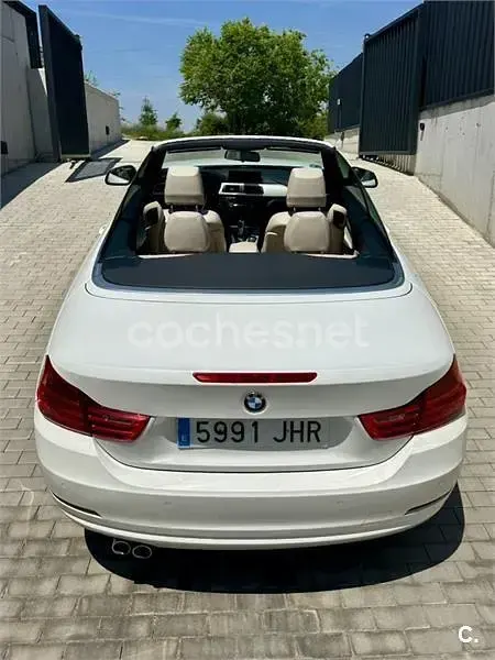 Usado BMW 420 190 CV (139 kW) 2015 Blanco Descapotable