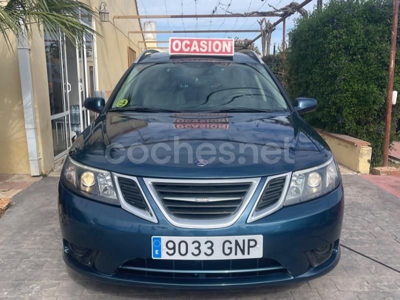 Usado Saab 9-3 Linear 150 CV (110 kW) 2009 Azul Utilitario