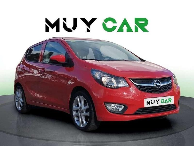 Usado Opel Karl Selective 75 CV (55 kW) 2018 Rojo Utilitario