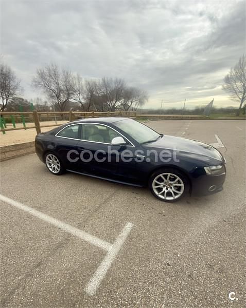 Usado Audi A5 240 CV (176 kW) 2008 Azul Coupe