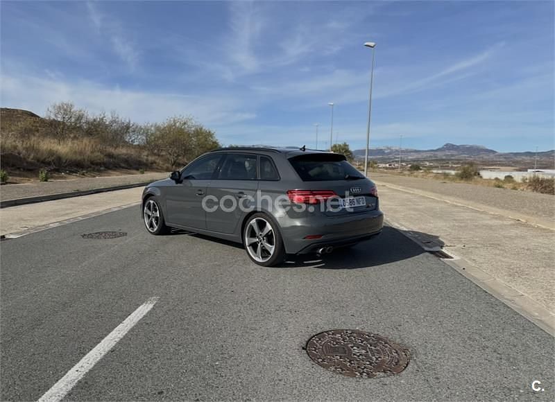 Brugt Audi A3 Black Edition 150 HK (110 kW) 2019 Grå Sedan