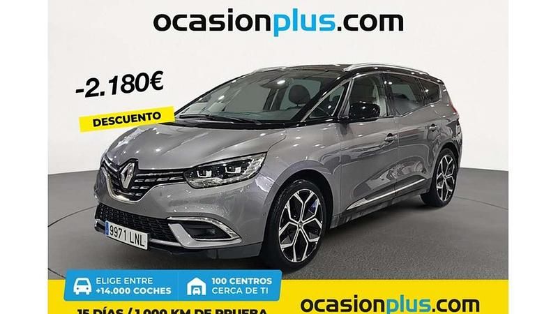 Gris Usado 2021 Renault Grand Scénic IV Zen Monovolumen | 21.810 € (Precio justo) - Imagen 1/4