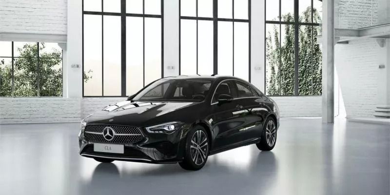 Negro Nuevo 2024 Mercedes CLA200 Berlina | 40.600 € (Buen precio) - Imagen 1/4