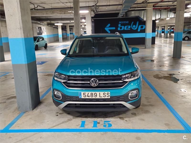Usado VW T-Cross Sportline 150 CV (110 kW) 2021 Azul SUV