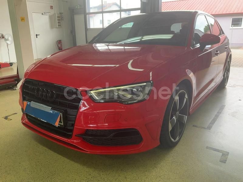 Rojo Usado 2015 Audi A3 Sportback S-Line Berlina | 18.990 € (Caro) - Imagen 1/4