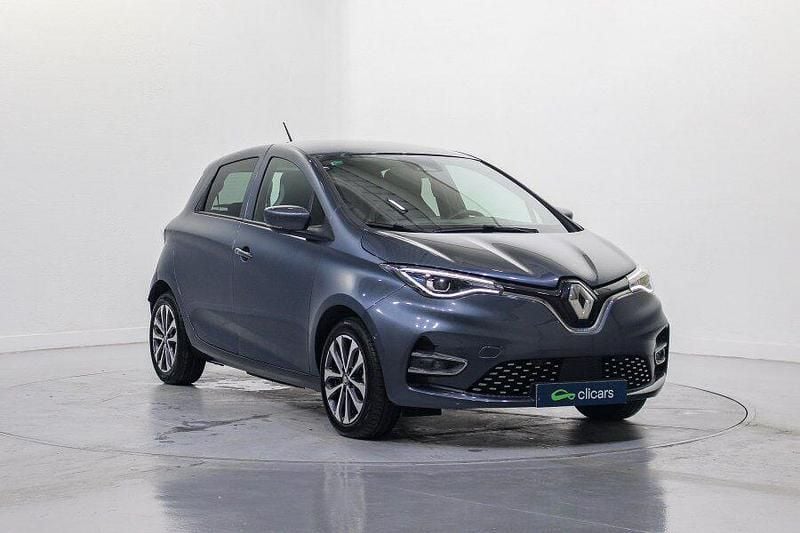 Usado Renault Zoe Zen 100 kW (136 CV) 2021 Gris Utilitario