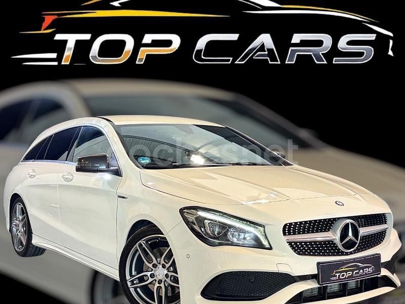 Blanco Usado 2017 Mercedes CLA220 Shooting Brake Familiar | 16.999 € (Buen precio) - Imagen 1/4