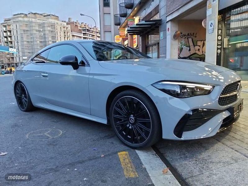 Usado Mercedes CLE220 AMG 197 CV (144 kW) 2024 Gris Coupe