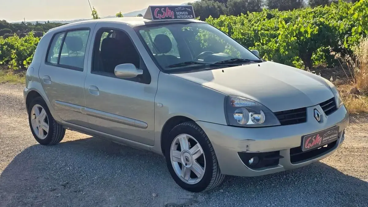 Usado Renault Clio Campus 75 CV (55 kW) 2008 Gris Utilitario