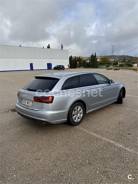 Usado Audi A6 150 CV (110 kW) 2016 Gris / plata Familiar