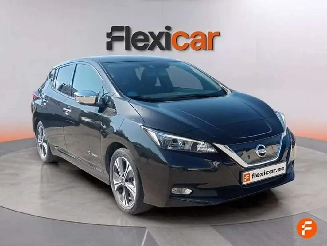 Usado Nissan Leaf Acenta 110 kW (150 CV) 2018 Negro Utilitario