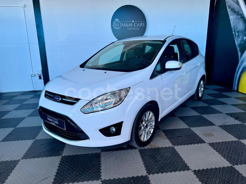 Blanco Usado 2014 Ford C-MAX Titanium Monovolumen | 7990 € (Precio justo) - Imagen 1/4