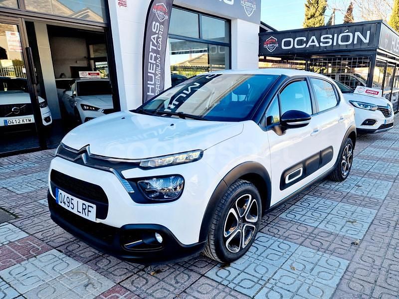 Blanco Usado 2021 Citroën C3 Shine Berlina | 9300 € (Buen precio) - Imagen 1/4