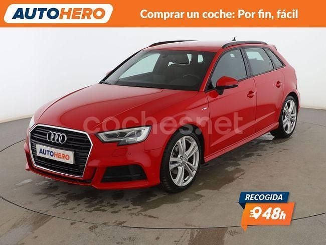 Rojo Usado 2019 Audi A3 S-Line Berlina | 22.399 € (Precio justo) - Imagen 1/3