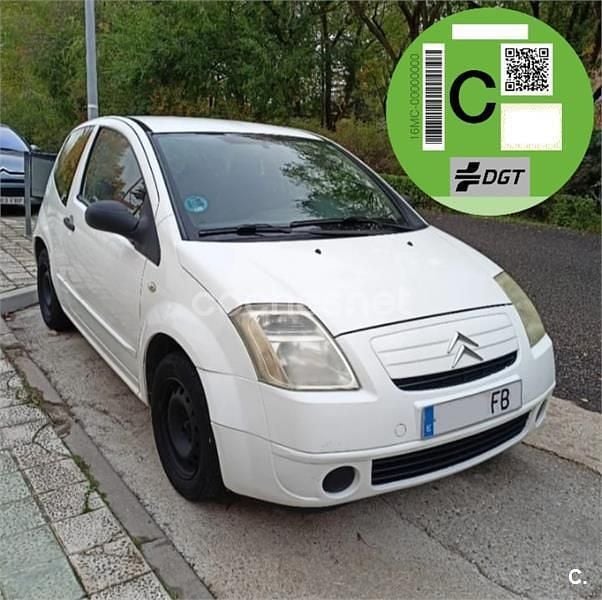 Blanco Usado 2006 Citroën C2 Furio Utilitario | 2500 € (Precio justo) - Imagen 1/4