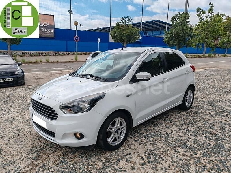 Blanco Usado 2018 Ford Ka Plus Utilitario | 7700 € (Buen precio) - Imagen 1/4