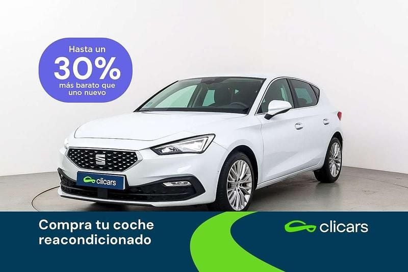 Usado Seat Leon XCELLENCE 150 CV (110 kW) 2020 Blanco Utilitario