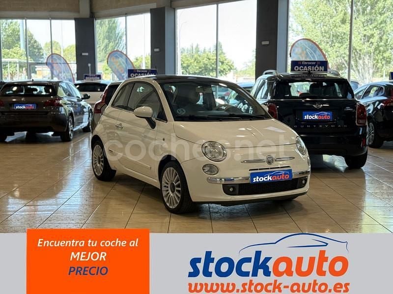 Blanco Usado 2009 Fiat 500 Lounge Berlina | 7990 € (Precio justo) - Imagen 1/4