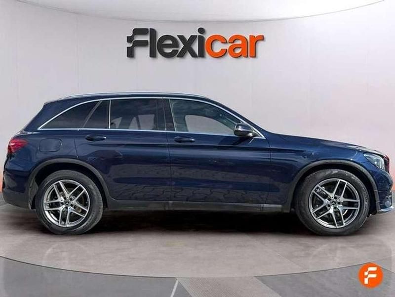 Usado Mercedes GLC220 170 CV (125 kW) 2019 Azul SUV