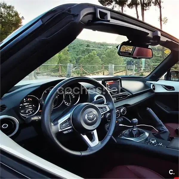 Usado Mazda MX5 132 CV (97 kW) 2020 Blanco Descapotable