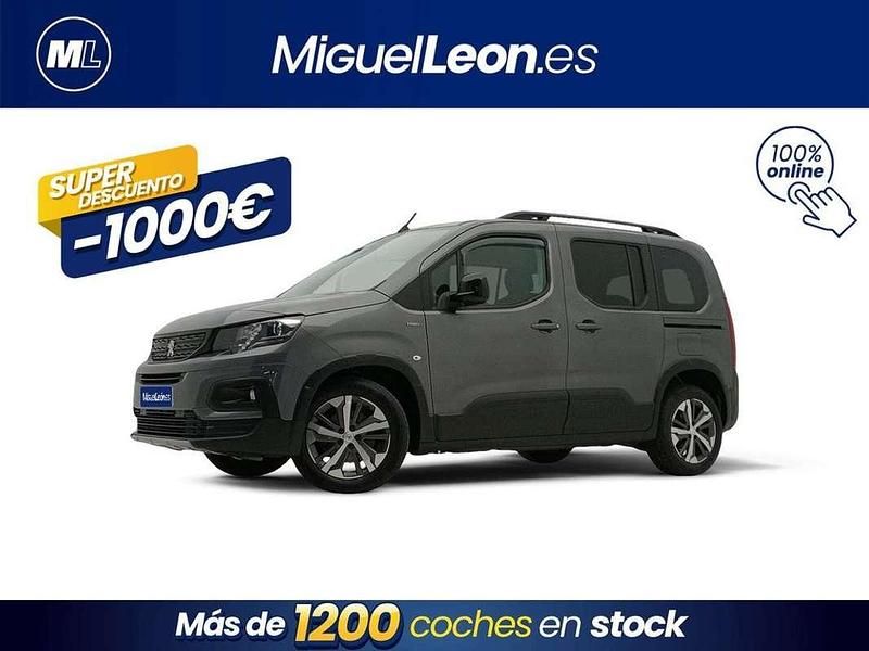 Gris Usado 2019 Peugeot Rifter GT-line Monovolumen | 15.985 € (Precio justo) - Imagen 1/3