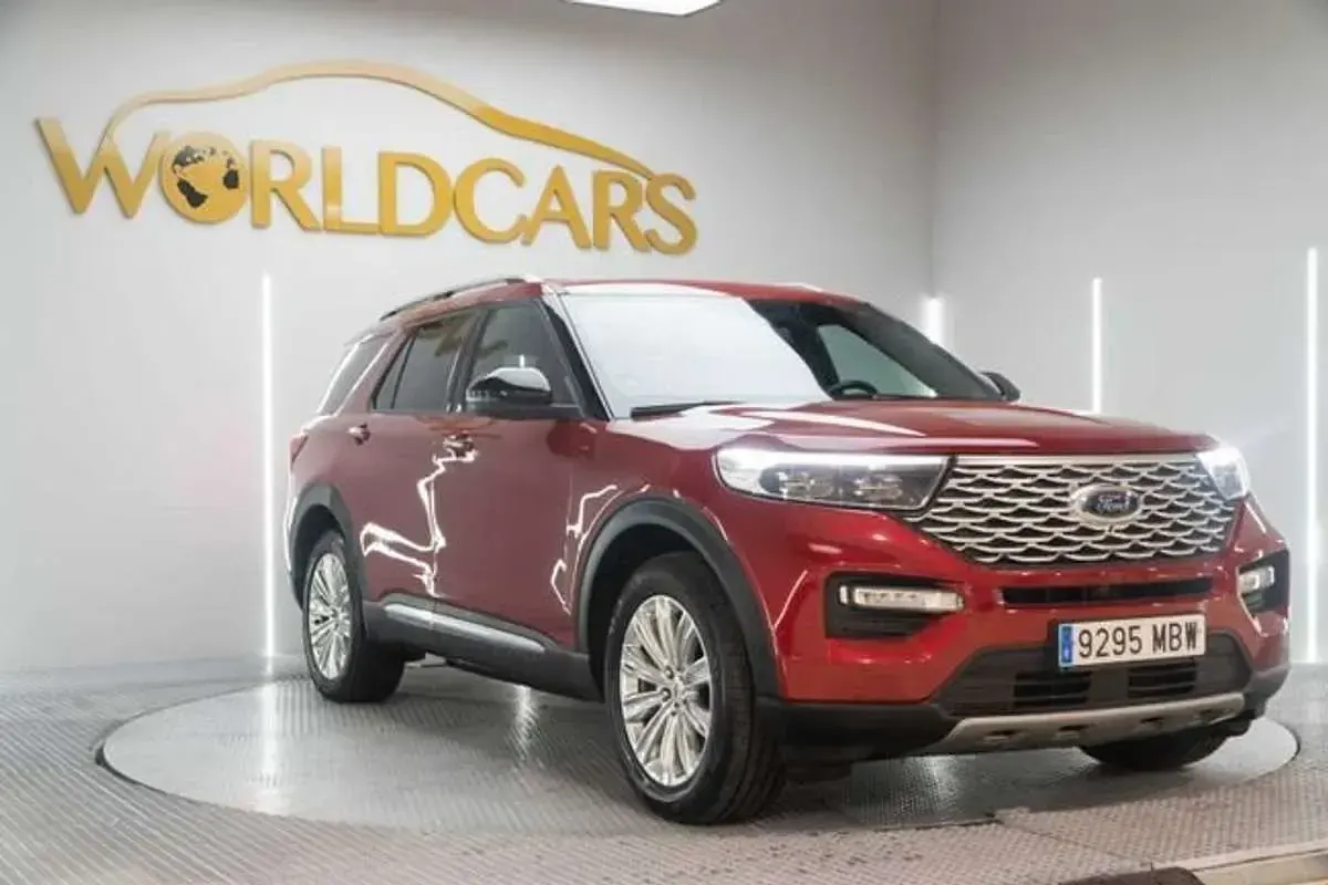Usado Ford Explorer Platinum 457 CV (336 kW) 2022 Rojo SUV