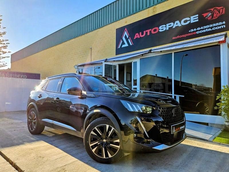 Usado Peugeot 2008 GT-line 131 CV (96 kW) 2020 Negro SUV
