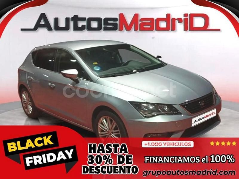 Gris / plata Usado 2020 Seat Leon XCELLENCE Berlina | 15.490 € (Precio justo) - Imagen 1/4