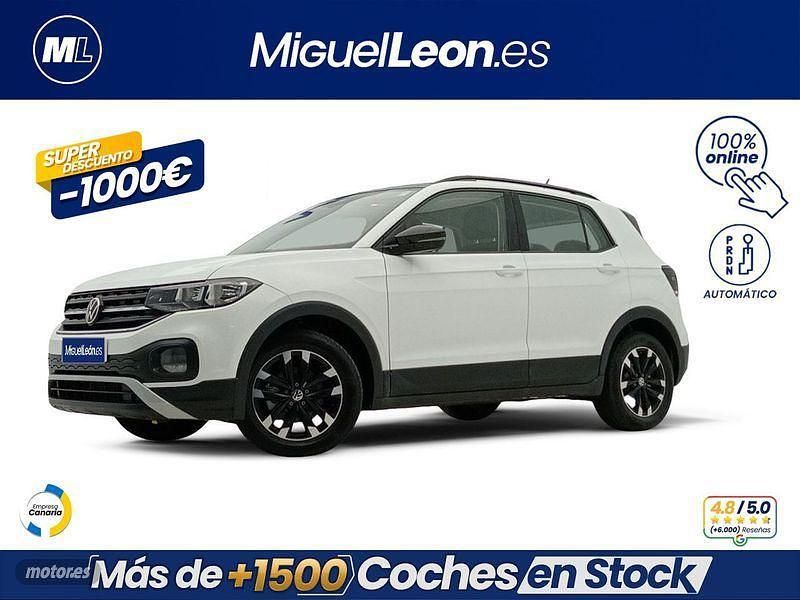 Blanco Usado 2021 VW T-Cross Advance SUV | 17.985 € (Precio justo) - Imagen 1/3