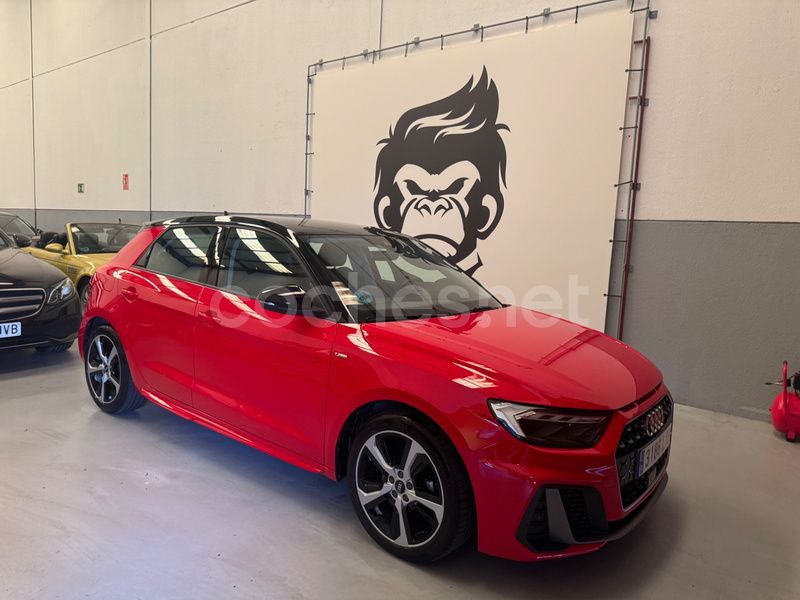 Rojo Usado 2021 Audi A1 S-Line Utilitario | 18.300 € (Buen precio) - Imagen 1/4