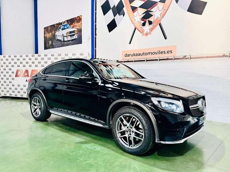 Usado Mercedes GLC350 320 CV (235 kW) 2017 Negro Coupe