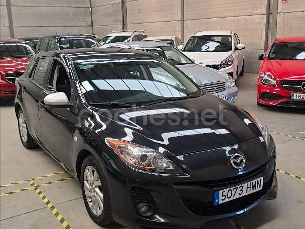 Usado Mazda 3 115 CV (84 kW) 2012 Negro Berlina