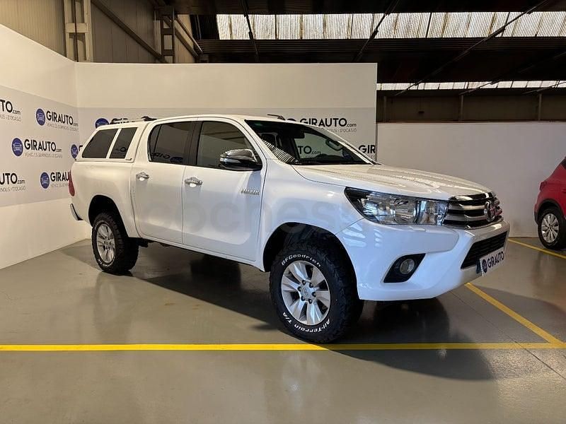 Usado Toyota HiLux 150 CV (110 kW) 2017 Blanco Recogida