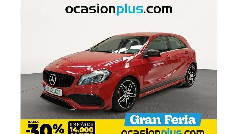 Rojo Usado 2017 Mercedes A200 AMG Utilitario | 18.400 € (Precio justo) - Imagen 1/4