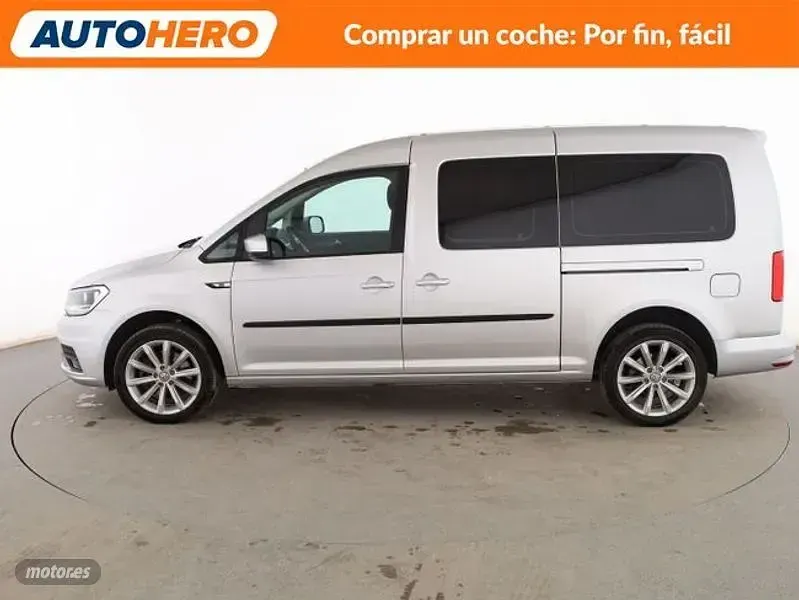 Usado VW Caddy Maxi Trendline 102 CV (75 kW) 2019 Gris Monovolumen