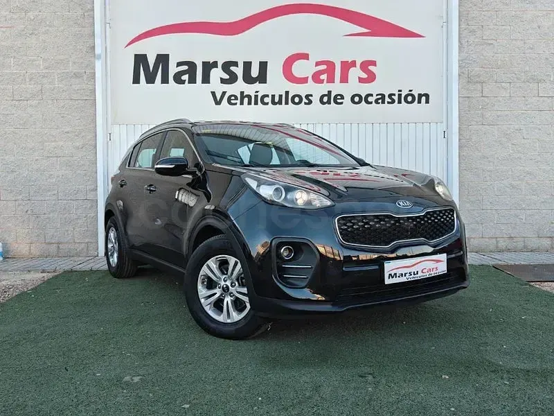 Usado Kia Sportage 115 CV (84 kW) 2017 Negro SUV