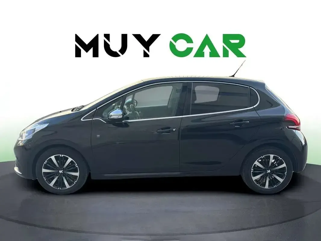 Usado Peugeot 208 S 110 CV (80 kW) 2019 Negro Utilitario