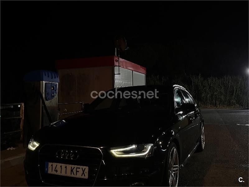 Usado Audi A4 S-Line 150 CV (110 kW) 2014 Negro Familiar