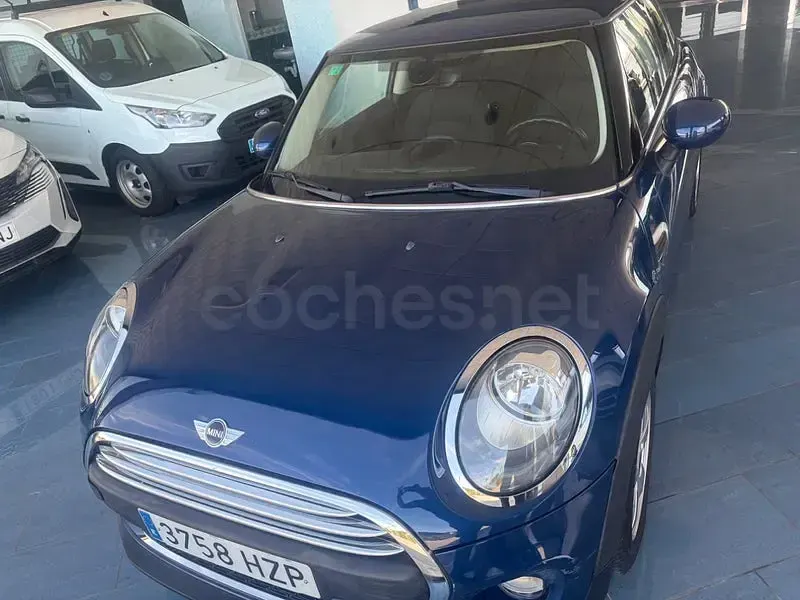 Usado Mini Cooper D 116 CV (85 kW) 2014 Azul Utilitario