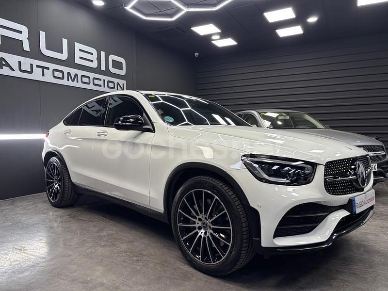 Usado Mercedes GLC220 194 CV (142 kW) 2020 Blanco Coupe