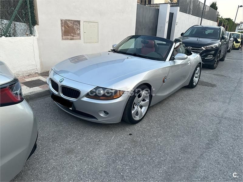 Usado BMW Z4 192 CV (141 kW) 2003 Gris / plata Descapotable