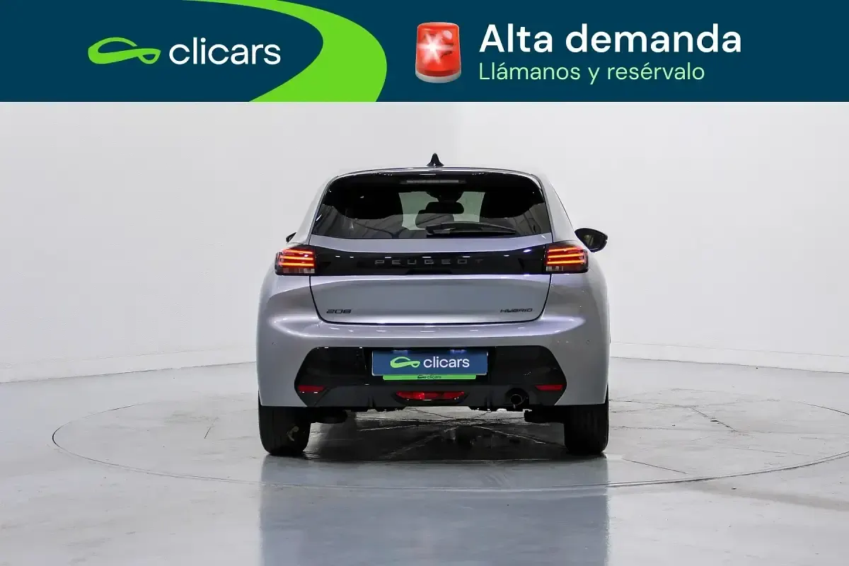 Usado Peugeot 208 Allure 110 CV (80 kW) 2025 Gris Utilitario