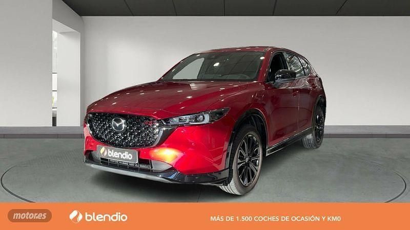 Rojo Usado 2025 Mazda CX-5 Homura-Line SUV | 34.500 € (Precio justo) - Imagen 1/4
