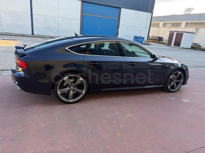 Usado Audi A7 Sportback S-Line 204 CV (150 kW) 2014 Azul Utilitario