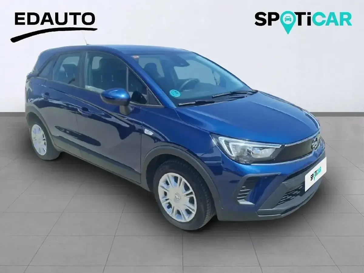 Usado Opel Crossland 83 CV (61 kW) 2021 Azul SUV