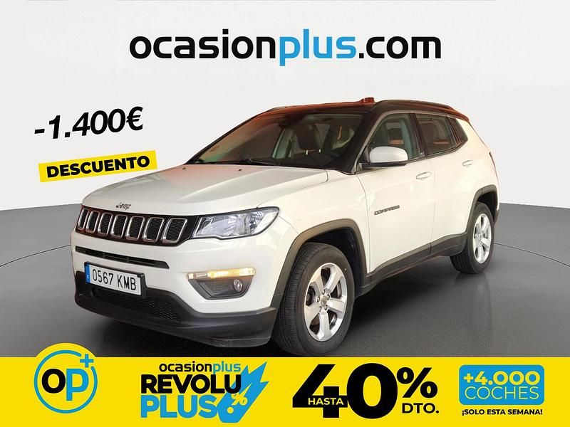 Usado Jeep Compass Longitude 120 CV (88 kW) 2018 Blanco SUV