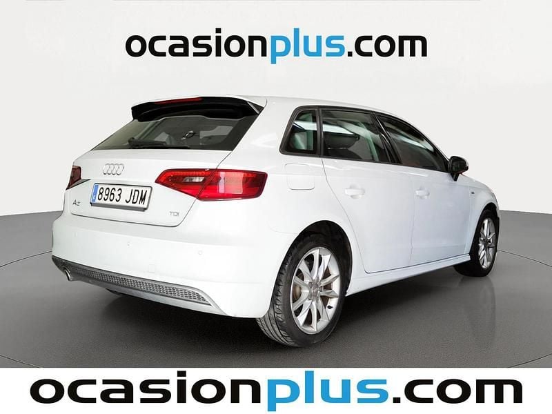 Usado Audi A3 S-Line 110 CV (80 kW) 2015 Blanco