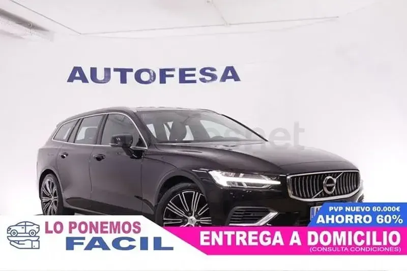 Usado Volvo V60 Inscription 340 CV (250 kW) 2021 Negro Familiar