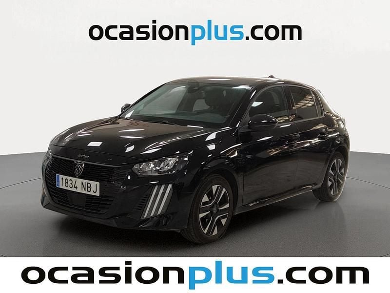 Negro Usado 2025 Peugeot 208 Allure Utilitario | 15.046 € (Precio justo) - Imagen 1/4