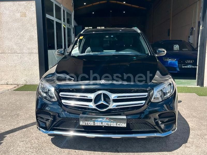 Usado Mercedes GLC220 170 CV (125 kW) 2018 Negro SUV